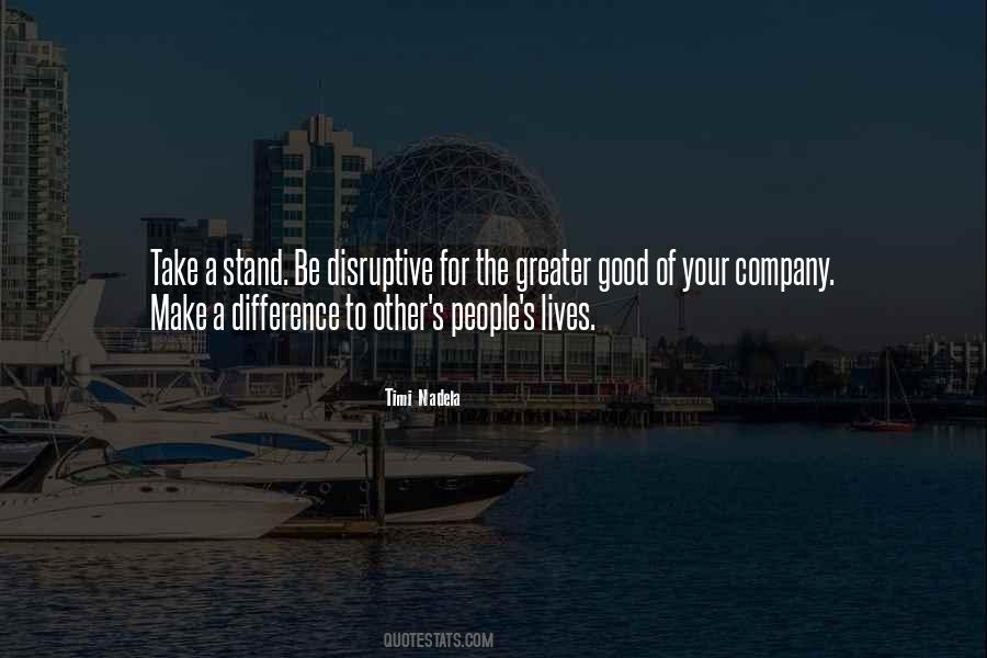 People Make A Difference Quotes #653910