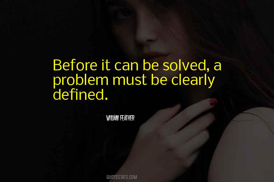 Problem Can Be Solved Quotes #1725052