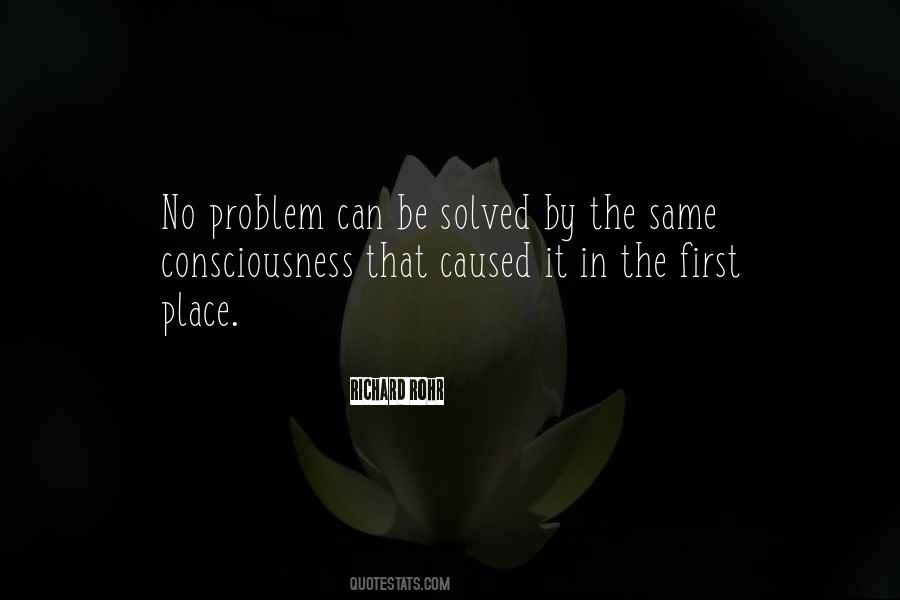 Problem Can Be Solved Quotes #833411