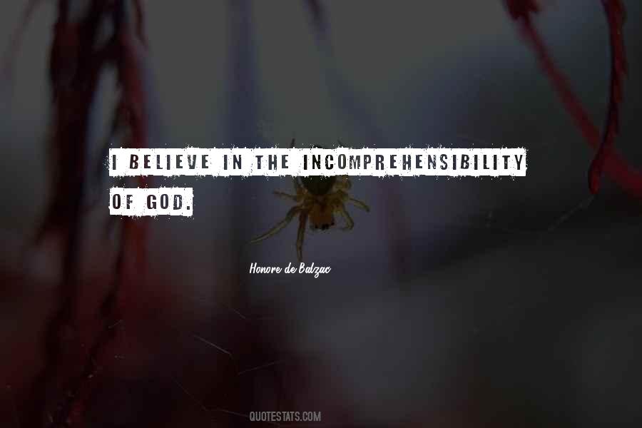 Quotes About Incomprehensibility #410618