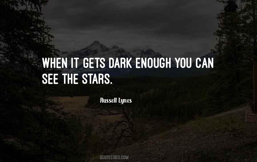 Stars Dark Quotes #1786066