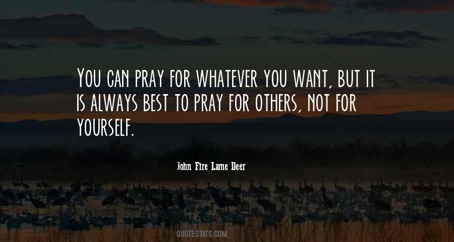 Pray For Others Quotes #571731