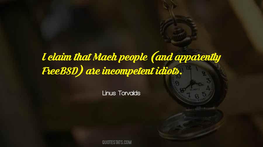 Quotes About Incompetent People #1460298
