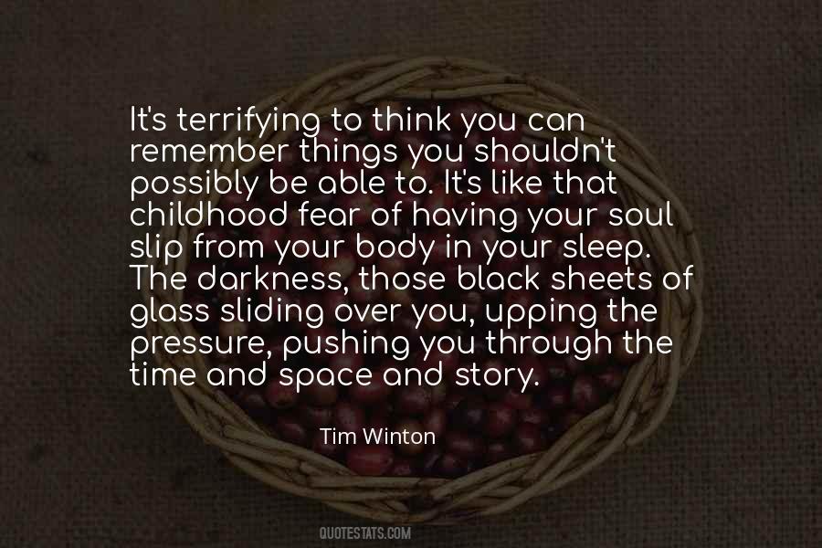 Black Glass Quotes #1868102