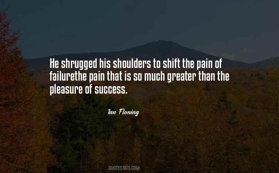 Pain Success Quotes #184506