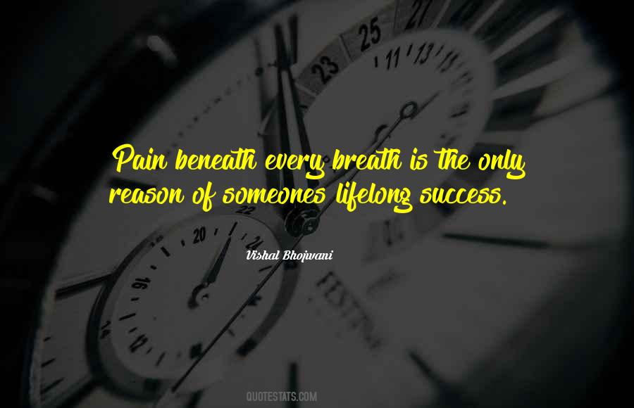 Pain Success Quotes #26513