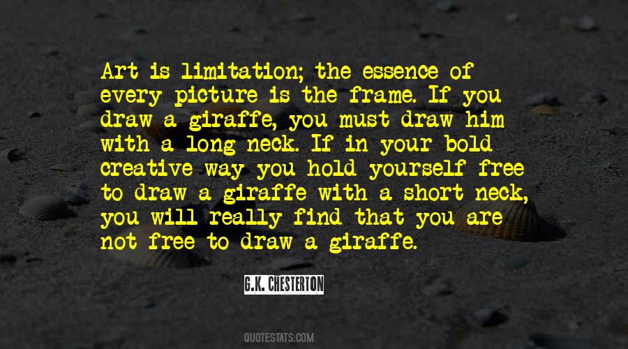 Creative Limitation Quotes #1350204