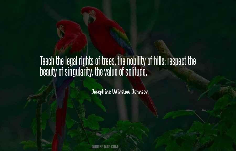 Beauty Of Trees Quotes #1877774