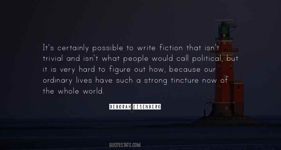 Political Figure Quotes #791943