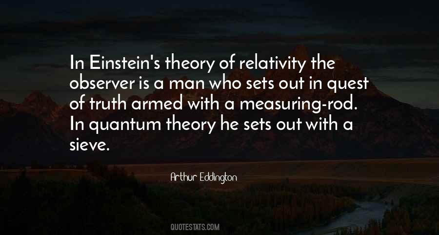 Einstein And Eddington Quotes #262975