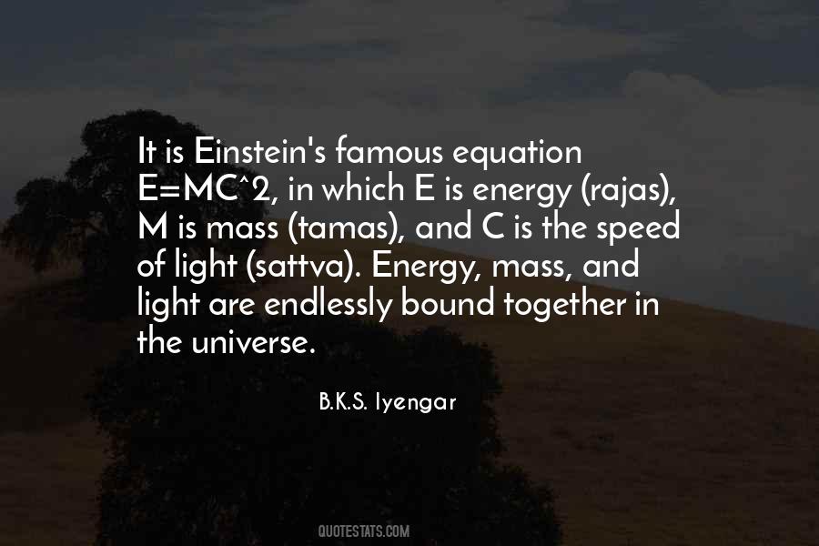 Einstein Equation Quotes #1435881