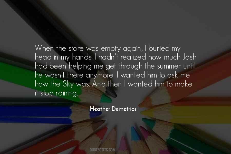 Head To The Sky Quotes #663882