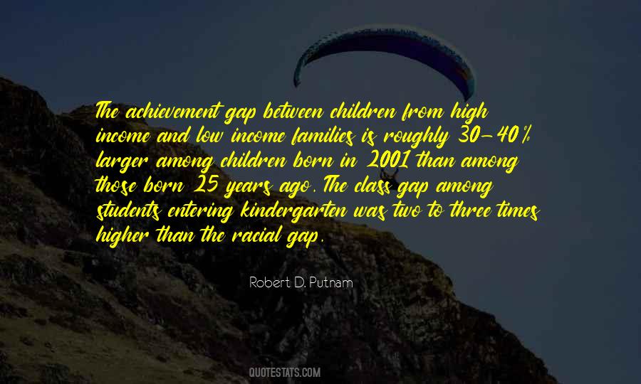 Quotes About Income Gap #446668