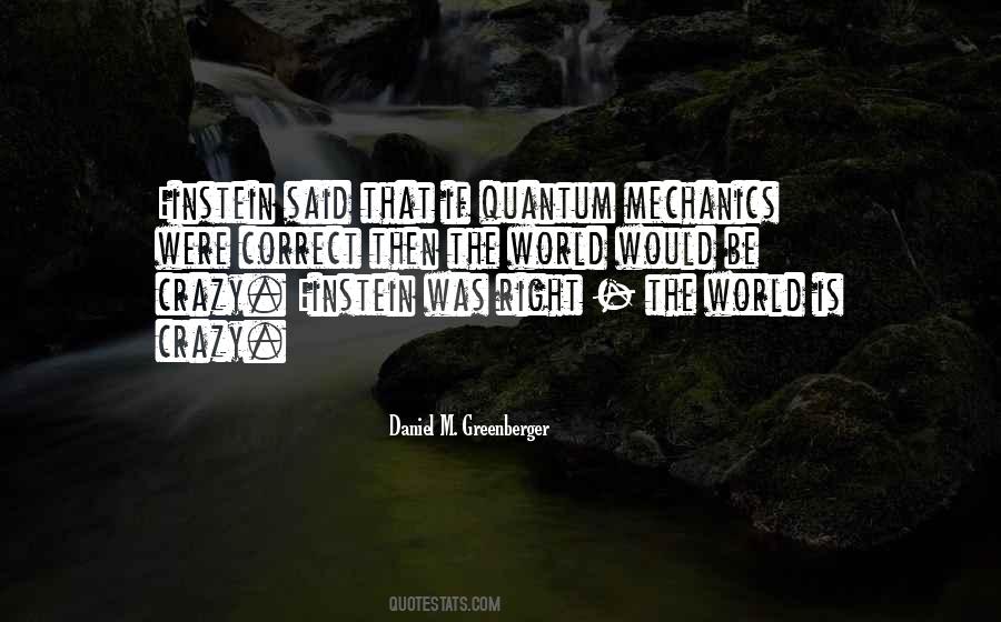 Einstein Quantum Mechanics Quotes #910872