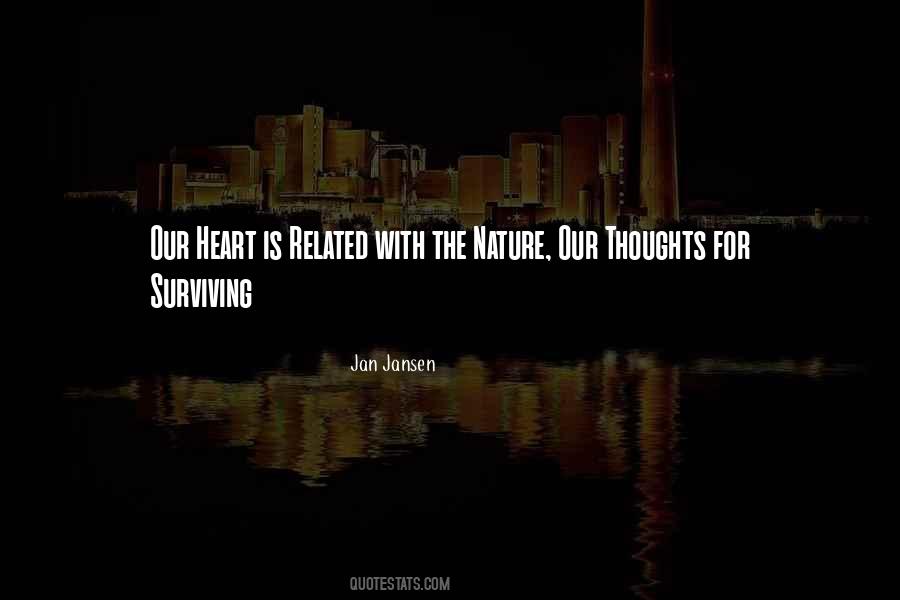 Nature Thoughts Quotes #1161562