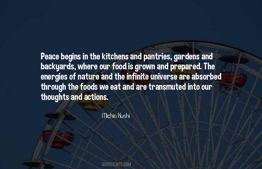 Nature Thoughts Quotes #1382140