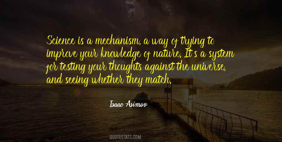 Nature Thoughts Quotes #1816661