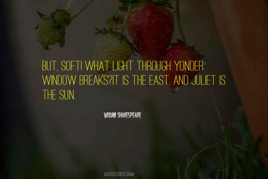 But Soft What Light Through Yonder Quotes #1358293