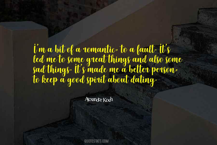 Romantic Good Quotes #1861063