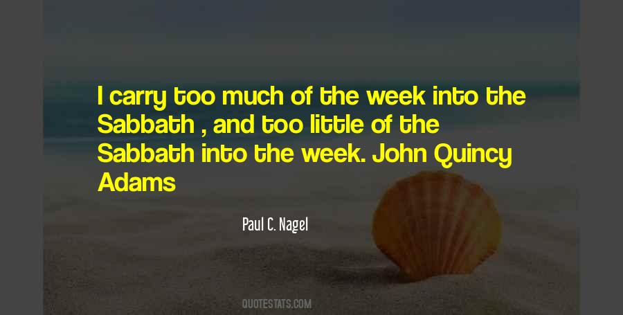 The Sabbath Quotes #1351702