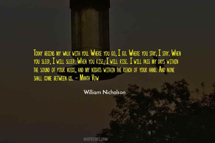 Walk With Us Quotes #1601589