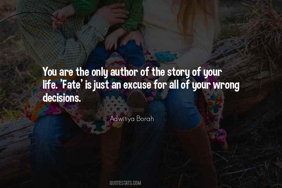 Author Of Your Life Quotes #1354787