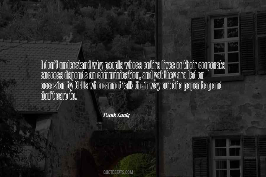 Why Care Quotes #653185