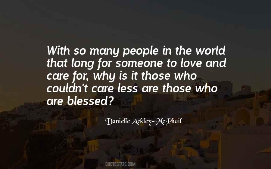 Why Care Quotes #969841