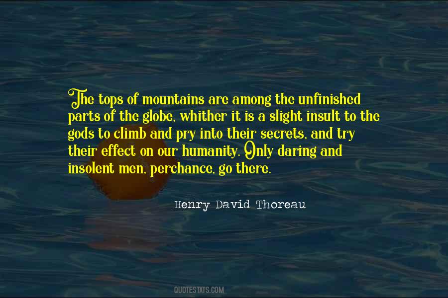 Into The Mountains Quotes #761244