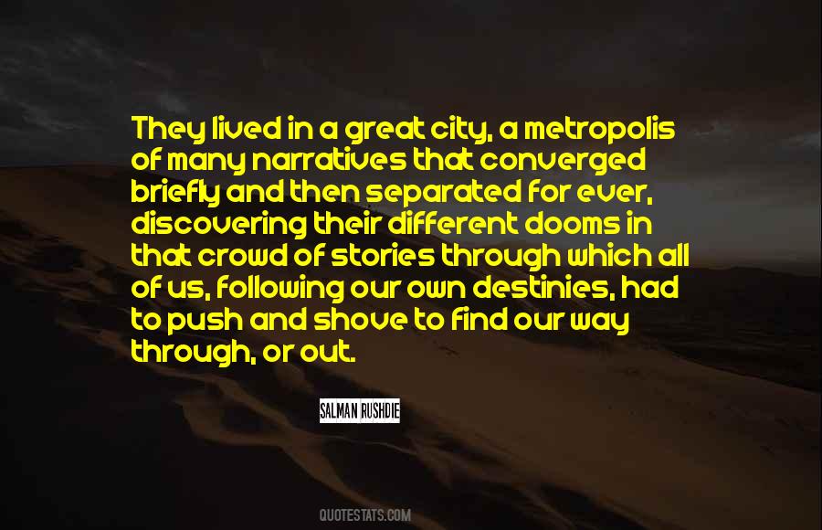 Great City Quotes #391381