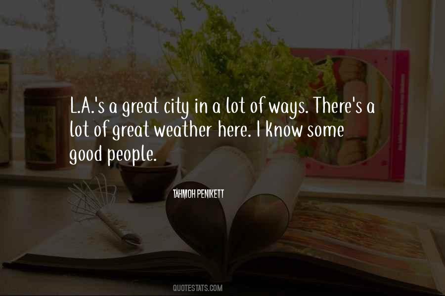 Great City Quotes #918950