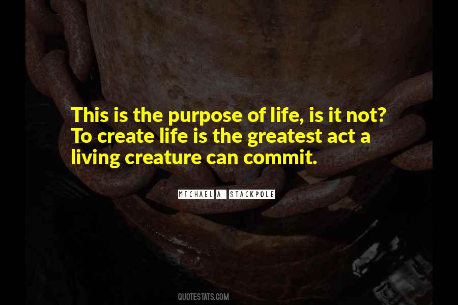 Living Purpose Quotes #1214881