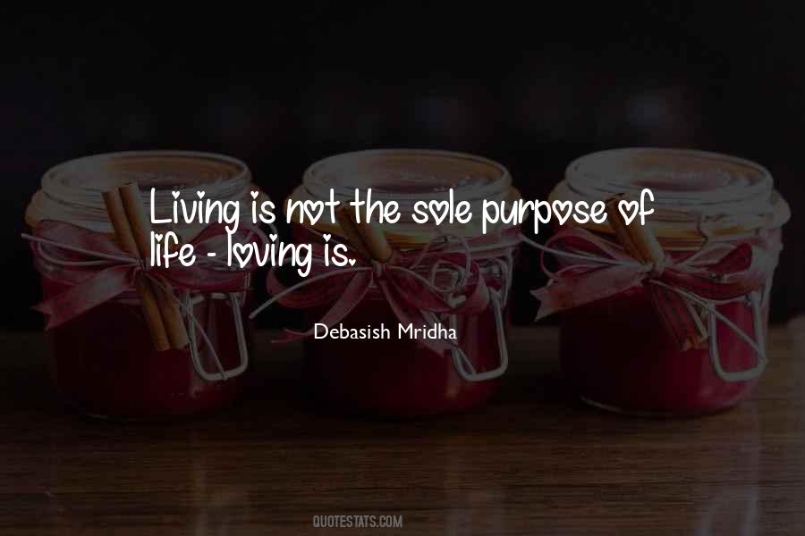 Living Purpose Quotes #1456022