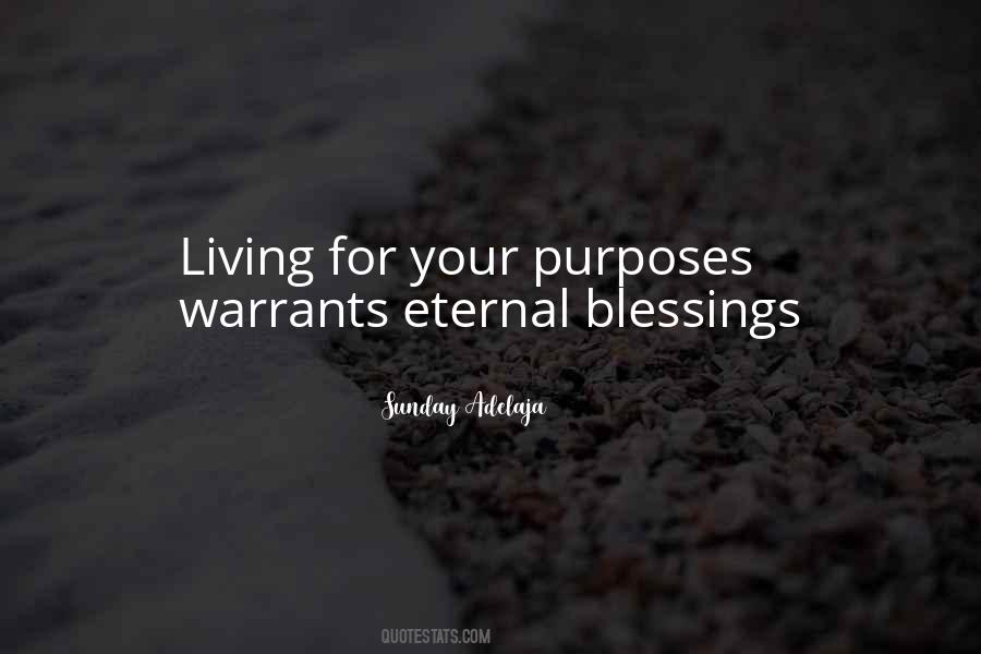 Living Purpose Quotes #1598380
