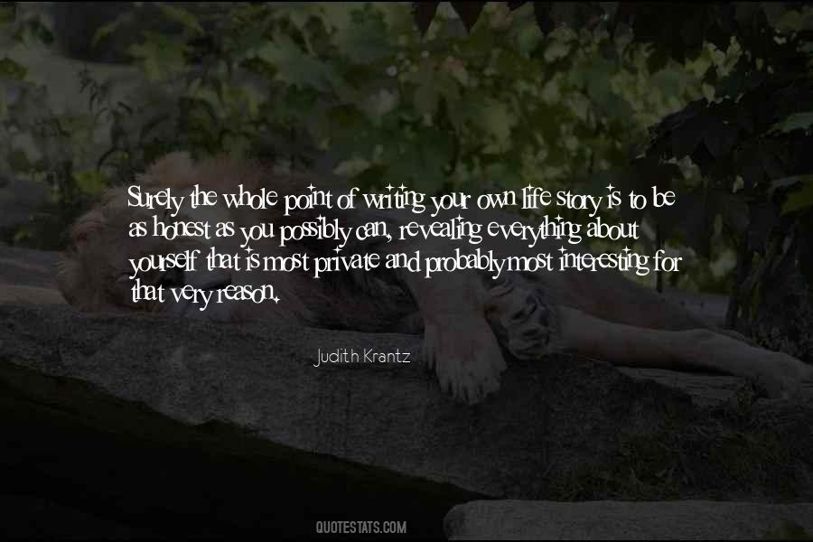 Own Your Own Story Quotes #437760