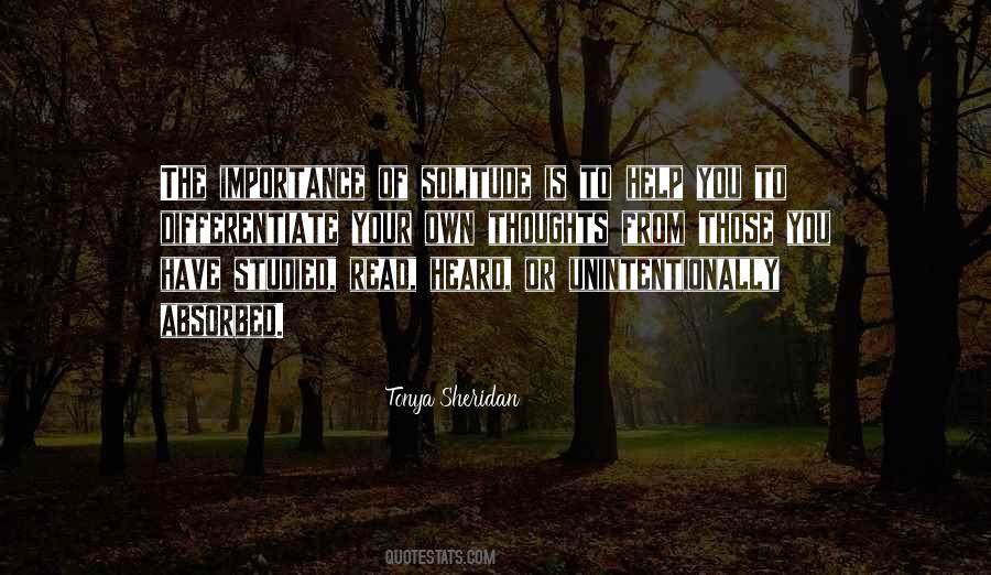 Importance Of Individuality Quotes #95364
