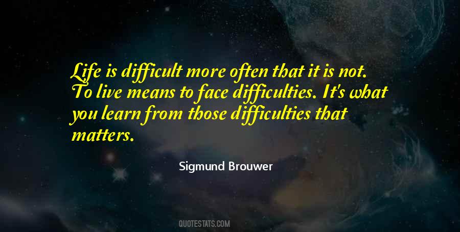 Hardship Life Quotes #1189933