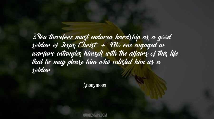 Hardship Life Quotes #173482