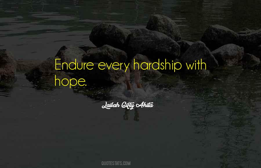 Hardship Life Quotes #497709