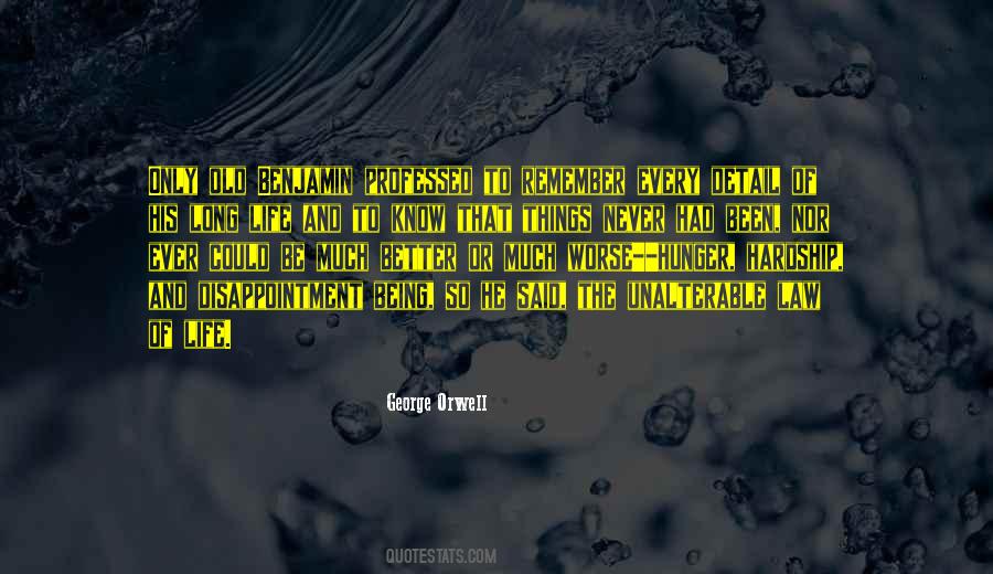 Hardship Life Quotes #59871