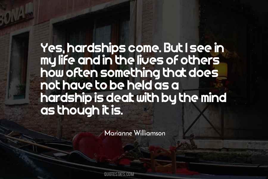 Hardship Life Quotes #774988