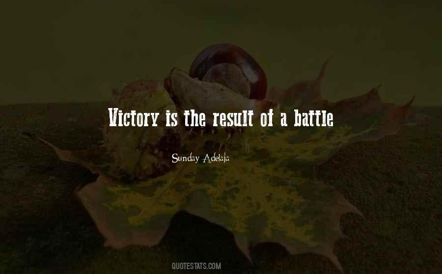 Battle Victory Quotes #700664