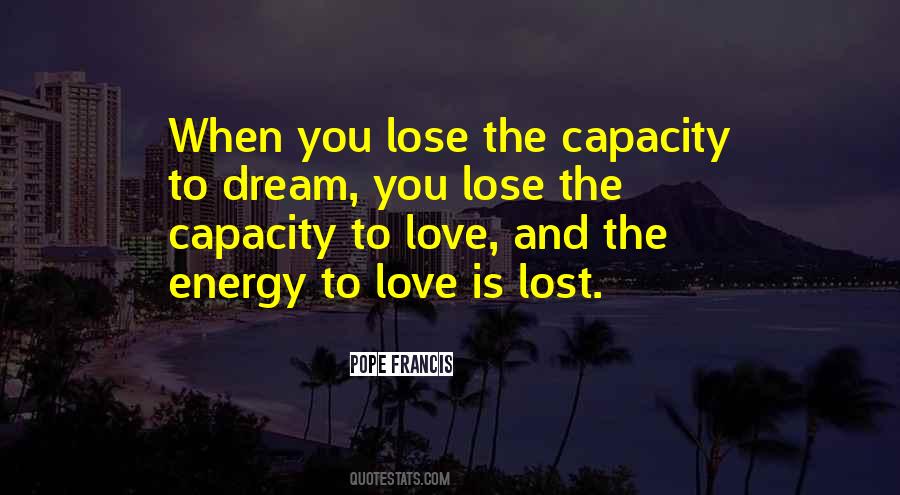 Dream Lost Quotes #223193