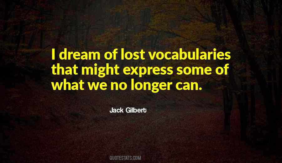 Dream Lost Quotes #346759