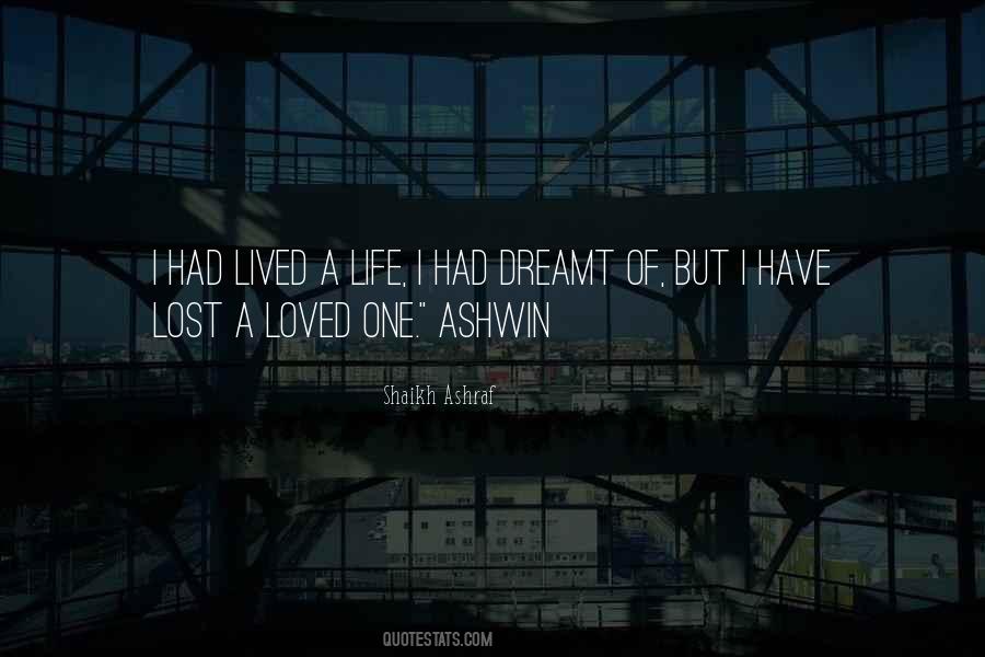 Dream Lost Quotes #80534