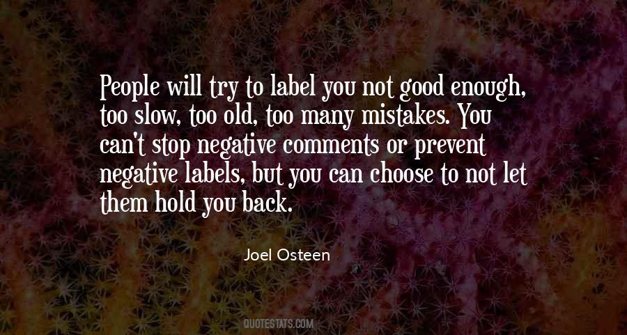 Too Many Mistakes Quotes #1404045
