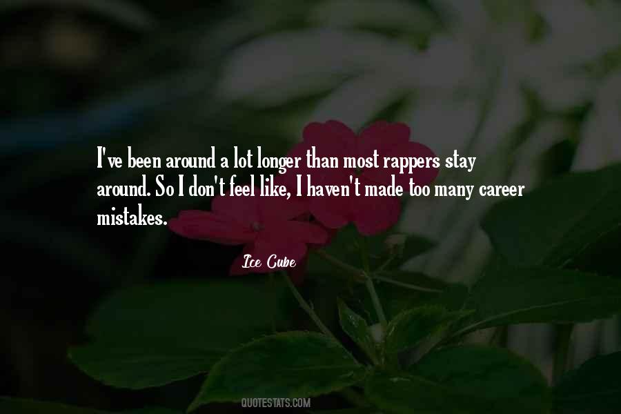 Too Many Mistakes Quotes #1536495