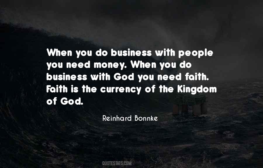 Quotes About Business With God #1292427