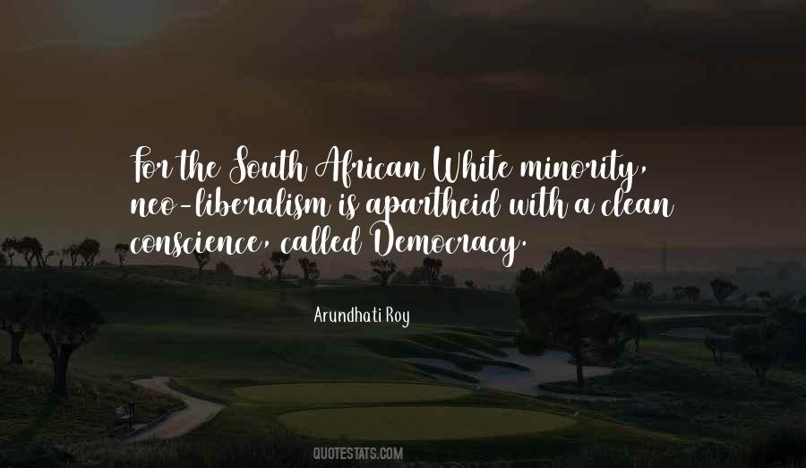 Democracy Minority Quotes #32218