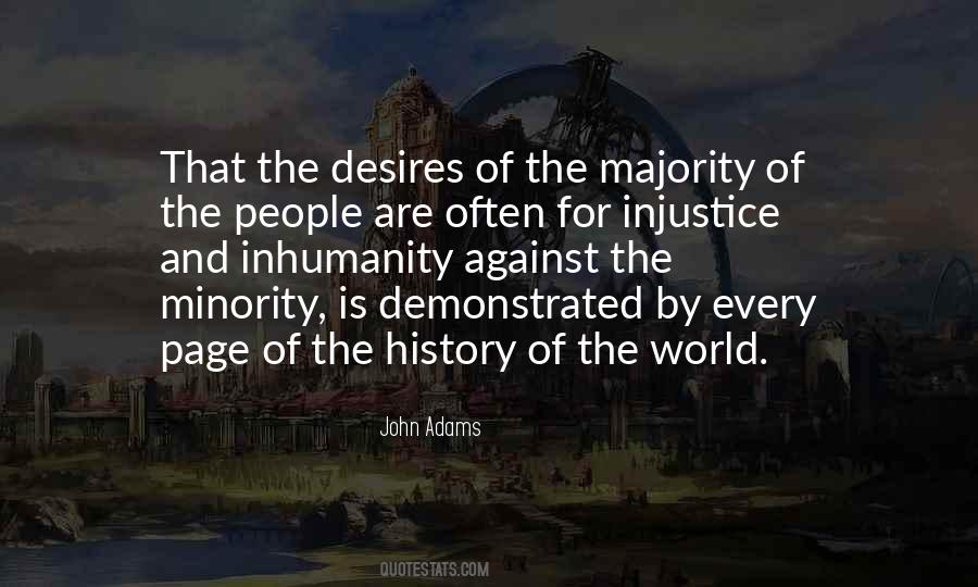 Democracy Minority Quotes #530220